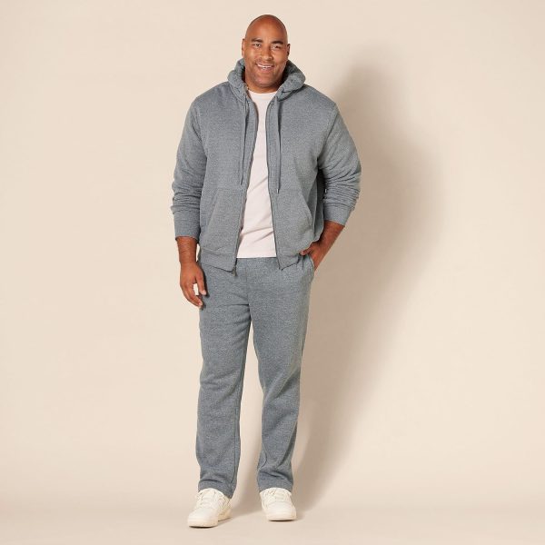 Hoodie For Men, Sherpa-Lined Full-Zip Fleece Sweatshirt - Image 7