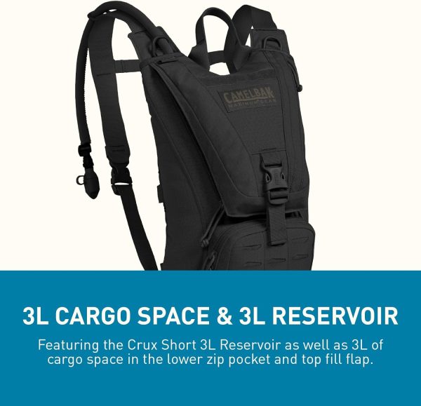 CamelBak Ambush Tactical Hydration Backpack with 100oz/3L Mil Spec Crux Reservoir Bladder - MOLLE - Image 5