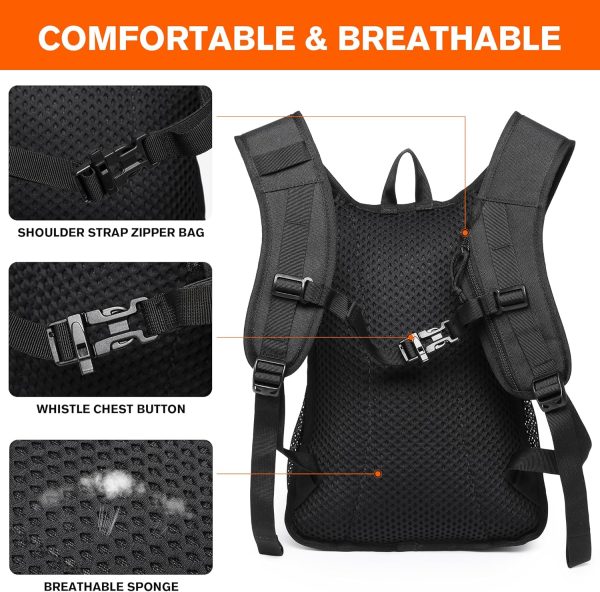 wotony Hydration Backpack with Water Bladder for Hiking Tactical Hydration Pack for Men Women Molle Water Backpack for Hiking - Image 7